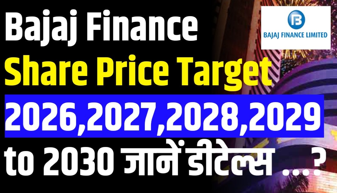 Bajaj Finance Share Price Target